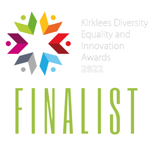 Kirklees Diversity Equality & Innovation Awards Finalist 2022 - Logo