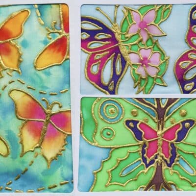 Workshop: Silk Painted Butterflies